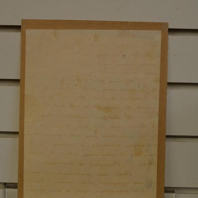 Vintage Signed Correspondence Post WWII Charles De Gaulle - Unauthenticated
