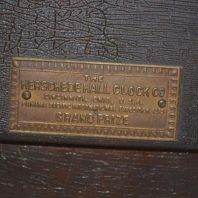 Vintage Herschede Hall Clock Co. Mantle Clock