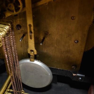 Vintage Herschede Hall Clock Co. Mantle Clock