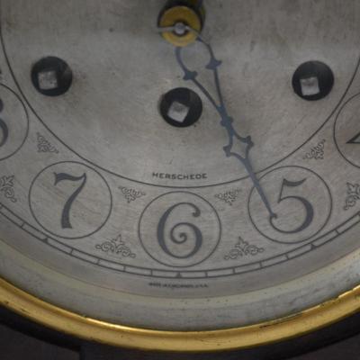 Vintage Herschede Hall Clock Co. Mantle Clock