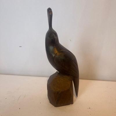 Eight Carved Wooden Birds (LR-MG)