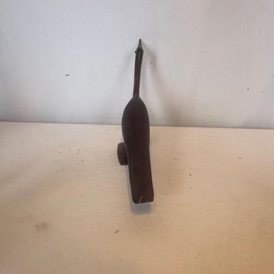 Eight Carved Wooden Birds (LR-MG)