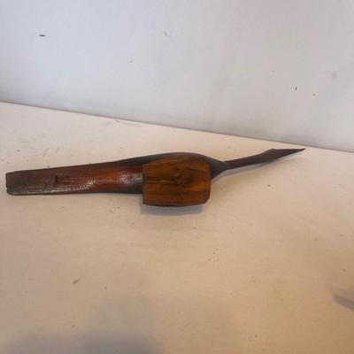 Eight Carved Wooden Birds (LR-MG)