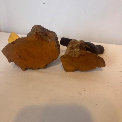 Eight Carved Wooden Birds (LR-MG)