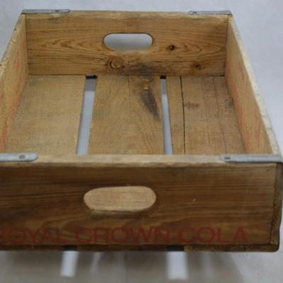 Vintage Royal Crown Cola Crate