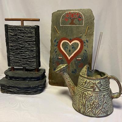 Slate & Copper Indoor Fountain Plus More (DR-RG)