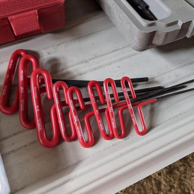 Eklind 6" Hex T-handle Key Set - 8 Pcs