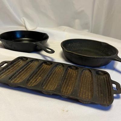 Cast Iron Skillets, Corning Ware & More (K-RG)