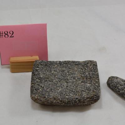 Small Volcanic Rock Grinder/Millstone
