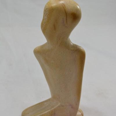 Soapstone Figure Sculpture 8"