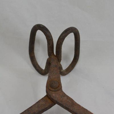 Antique Iron Ice Block Tongs