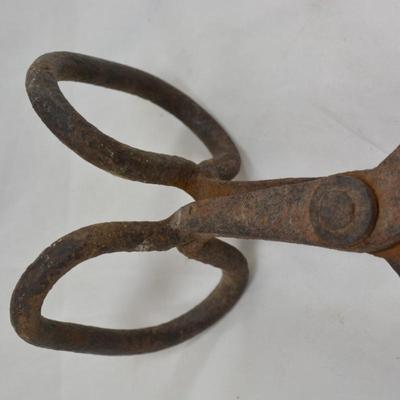 Antique Iron Ice Block Tongs