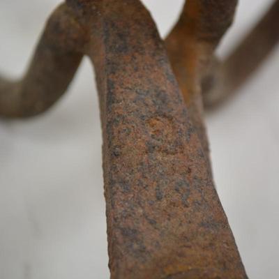 Antique Iron Ice Block Tongs