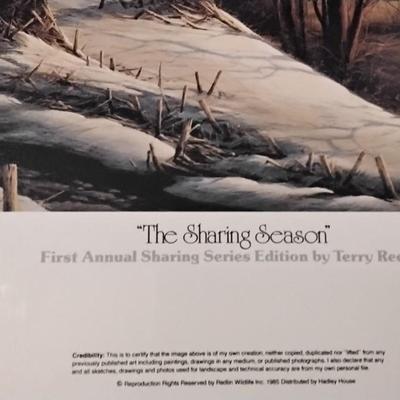 Terry Redlin - The Sharing Season 1 Signed