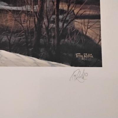 Terry Redlin - The Sharing Season 1 Signed