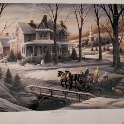 Terry Redlin - Homeward Bound With COA  Strict Limited