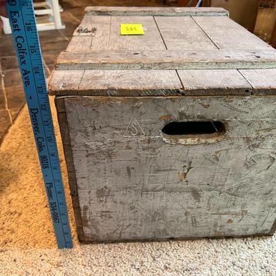 Antique Beer Crate