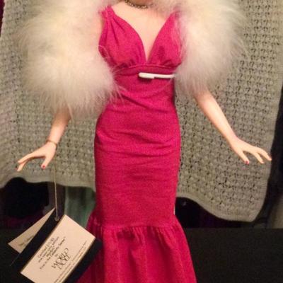 Marilyn Monroe, first in celebrity series by World Doll Company