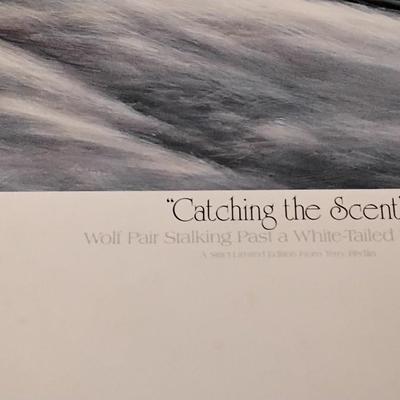 Catching the Scent. Signed/Numbered 830/2400 Strict Limited/COA