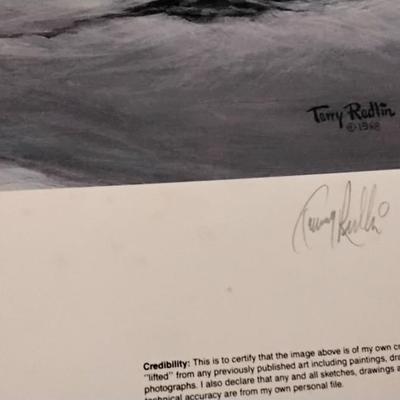 Catching the Scent. Signed/Numbered 830/2400 Strict Limited/COA