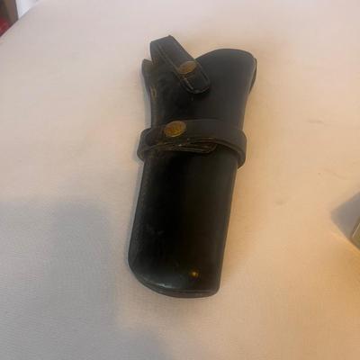 Leather Holster, Ammo & Shells (O-MG)