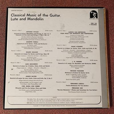 Classical Music of the Guitar, Lute, & Mandolin