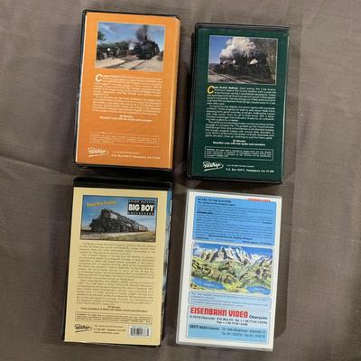 Railroad Trains Bundle - VHS Videos