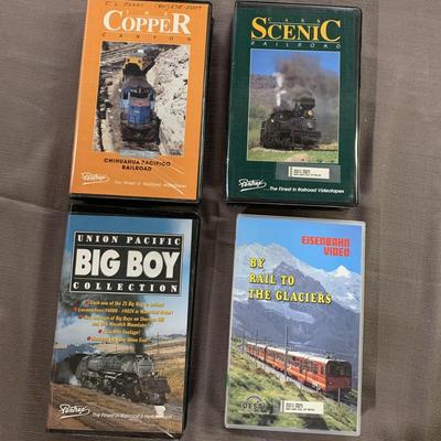 Railroad Trains Bundle - VHS Videos