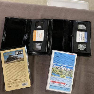 Railroad Trains Bundle - VHS Videos