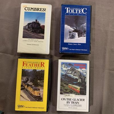 Scenic Trains Bundle - VHS Videos