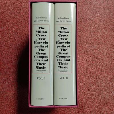 Milton Cross Encyclopedia - Volume 1 & 2