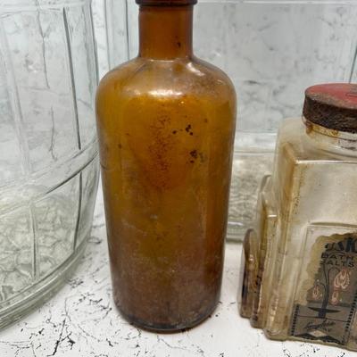 Vintage Pickle Barrel Jars + more