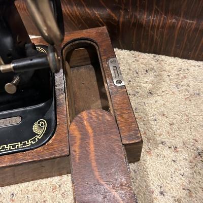 White Rotary Sewing Machine