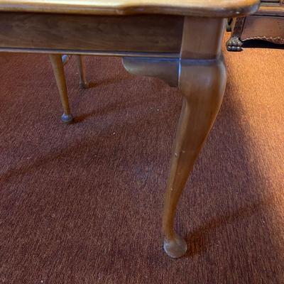 Rococo Style Expandable Wooden Dining Table (K-RG)