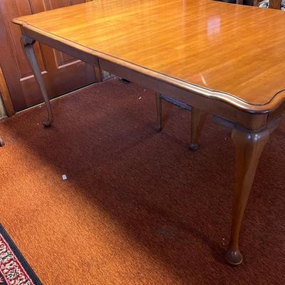 Rococo Style Expandable Wooden Dining Table (K-RG)