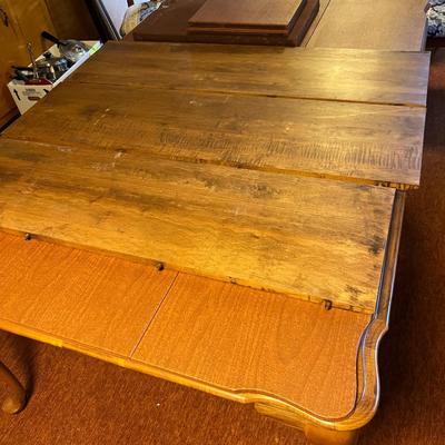 Rococo Style Expandable Wooden Dining Table (K-RG)