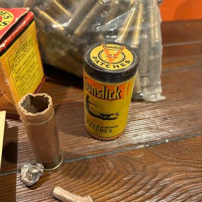 Gun Cleaners, Used Shells, Gun Stickers