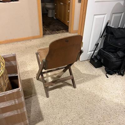 Antique Folding Chair
