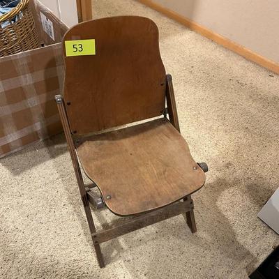 Antique Folding Chair