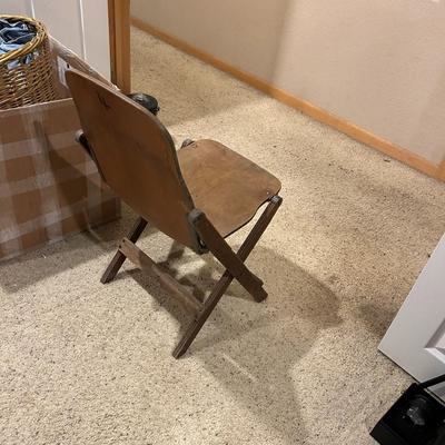 Antique Folding Chair