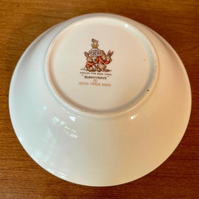Royal doulton bunnykins bowl and mug