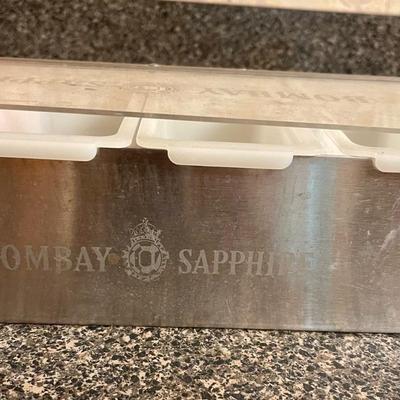 Bombay sapphire bar tray