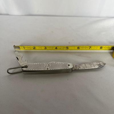 Army Issue Pocket Knife, Military Patches, Buttons, Ribbon Bars & More (K-RG)