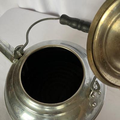 Three Vintage Kettles Includes Revere (DR-RG)