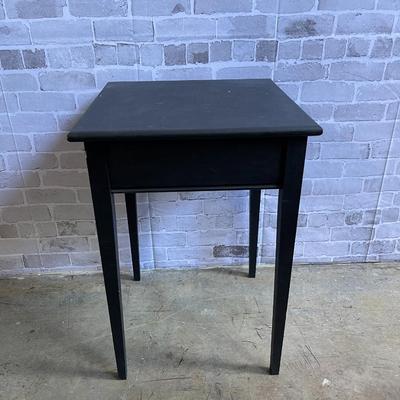 Black Plant Stand/Accent Table