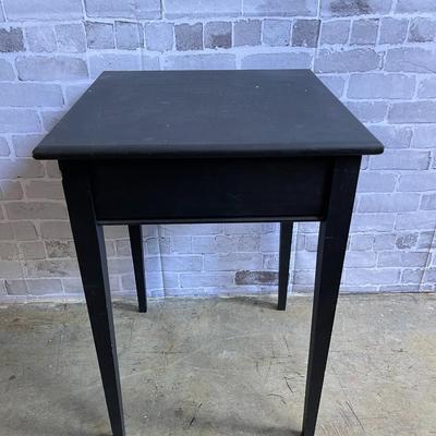 Black Plant Stand/Accent Table