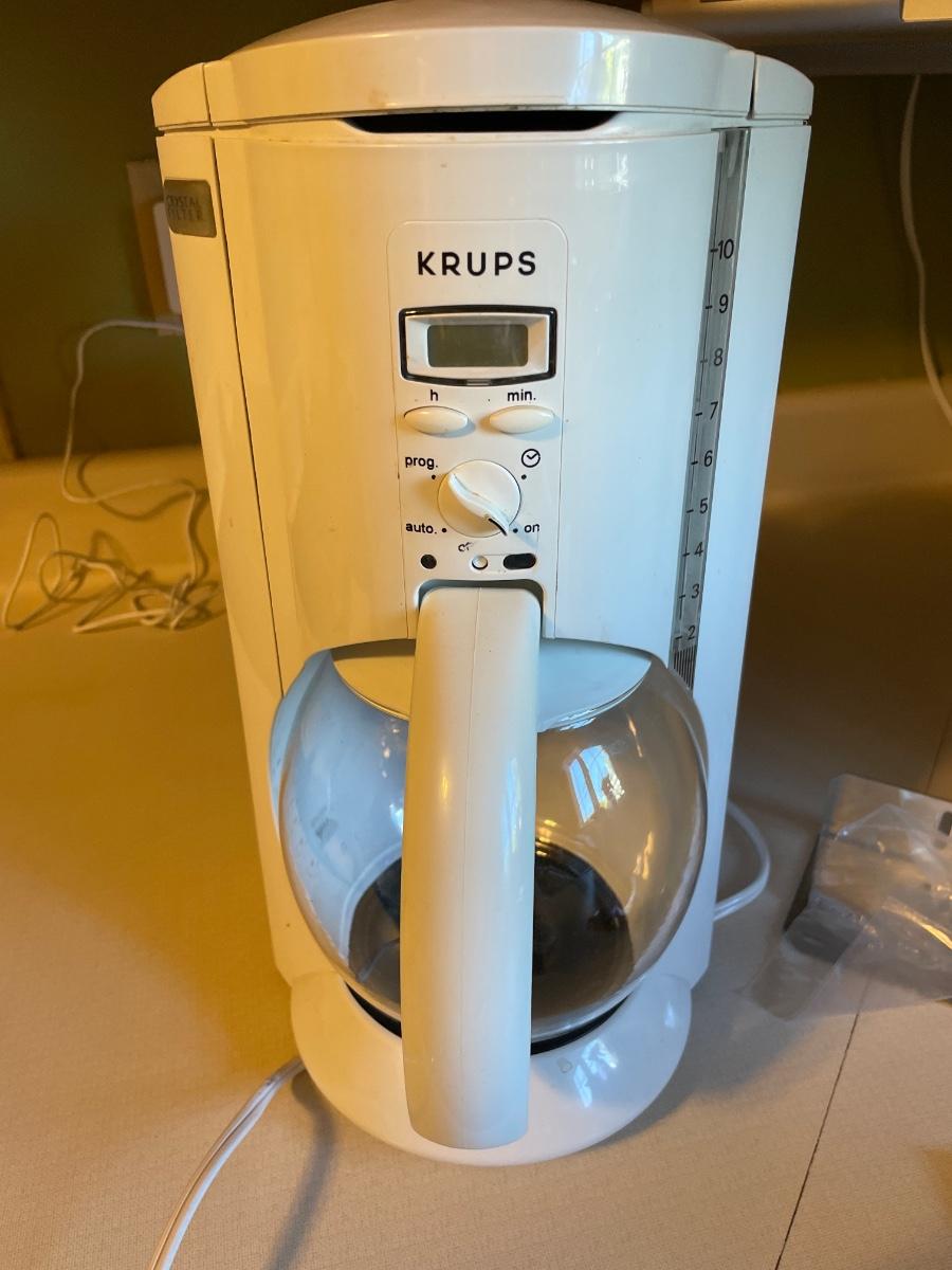 Krups coffee maker