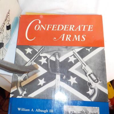 2 Hard cover books Confederate Arms and Civil War Guns.,