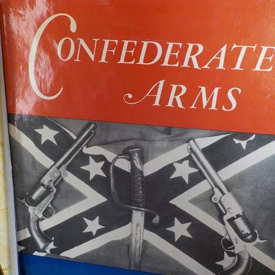 2 Hard cover books Confederate Arms and Civil War Guns.,