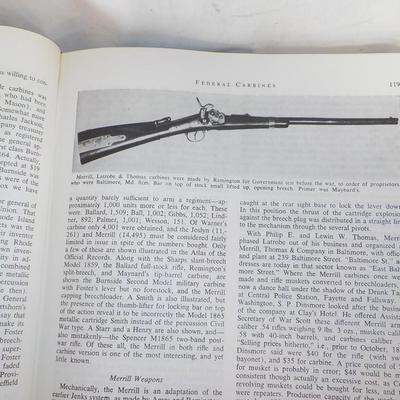 2 Hard cover books Confederate Arms and Civil War Guns.,